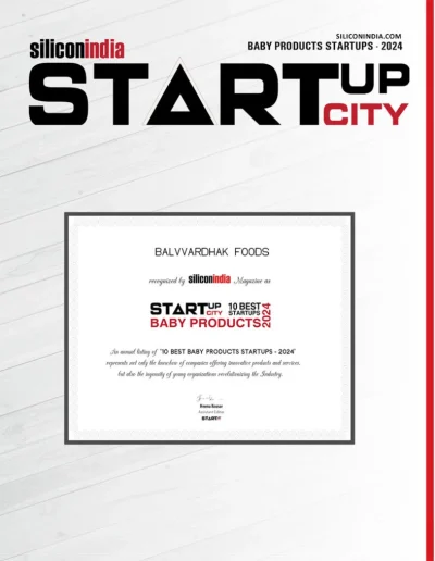 Balvvardhak receives Startu[ Up city Awards
