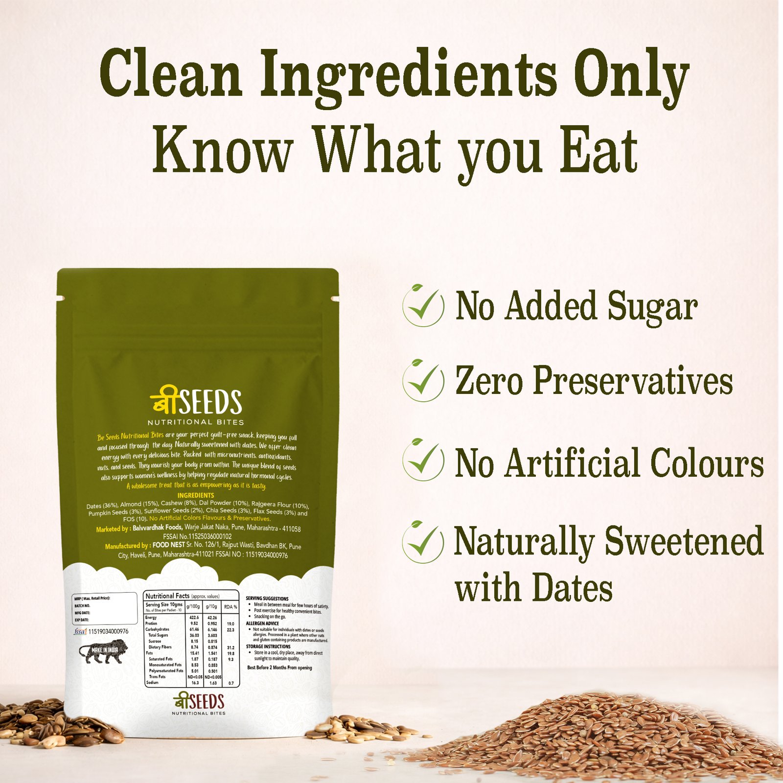 BeSeeds (Nutritional Bites) - Image 4